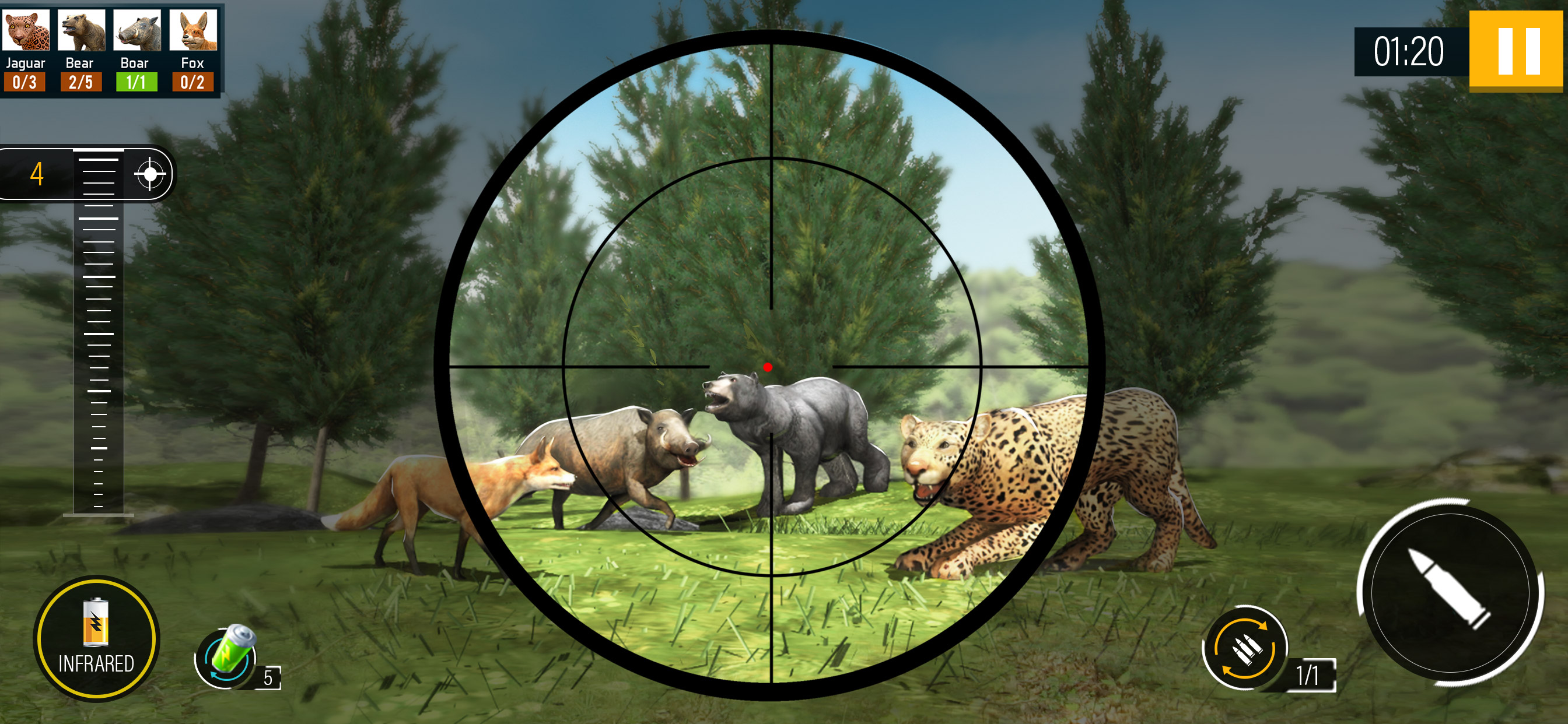 Wild Animal Hunting 2019