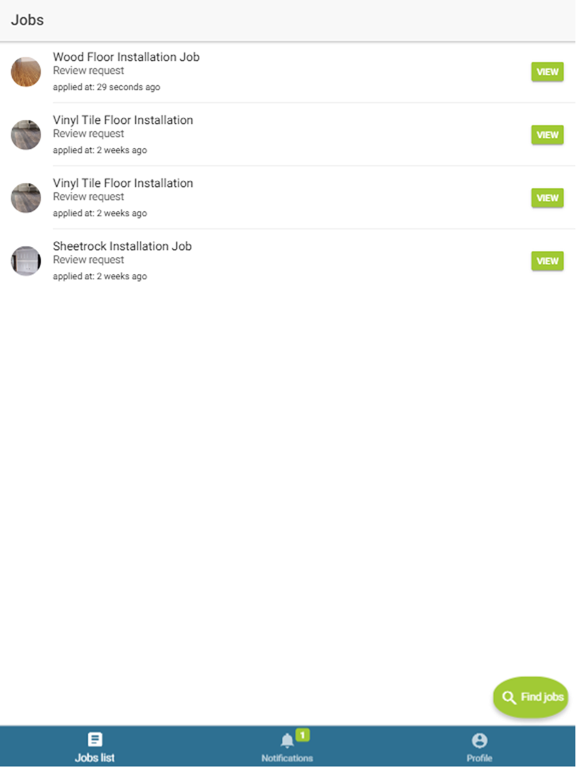 Screenshot #6 pour Bidder Construction App