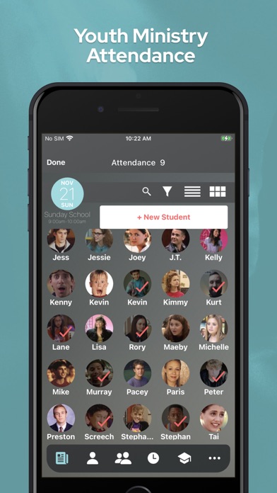 Youth Ministry Tracker screenshot 1