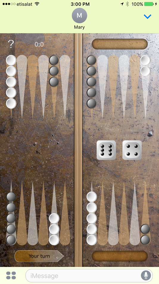 #4. Backgammon Match (iOS) 由: DivMulTech