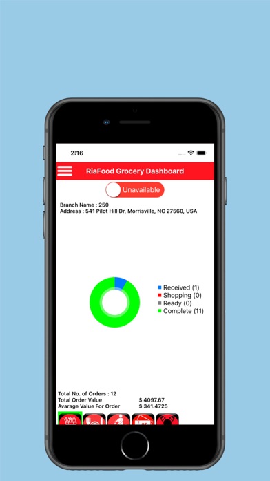 RiaFood SELL Food Screenshot