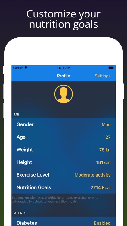 Factz - Calorie Food Tracker screenshot-5