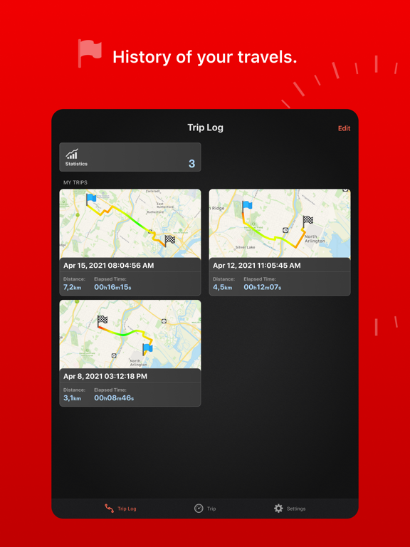 Speed Tracker. Pro Screenshots