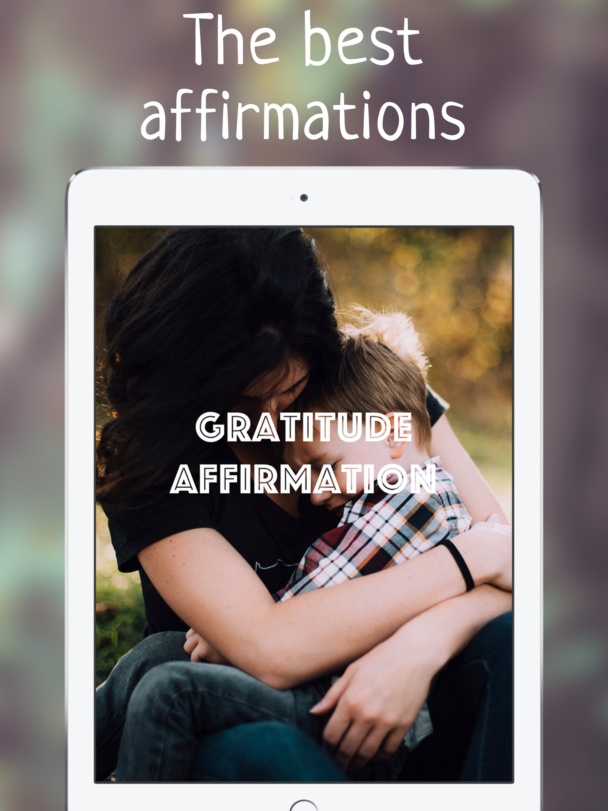 Grief loss Resentment Bereavement affirmations app