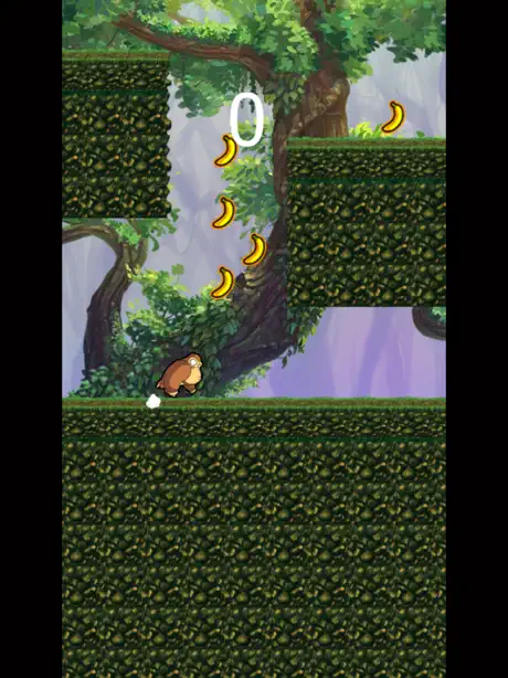 super monkey kong funny run escape forest quest