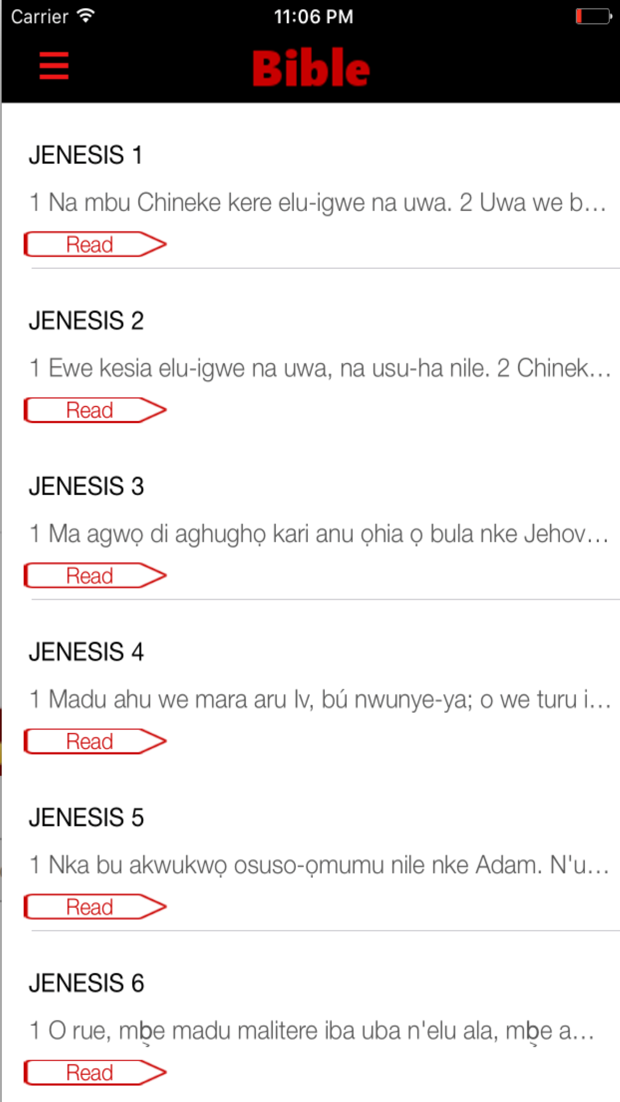 Nigeria Igbo Bible screenshot 3