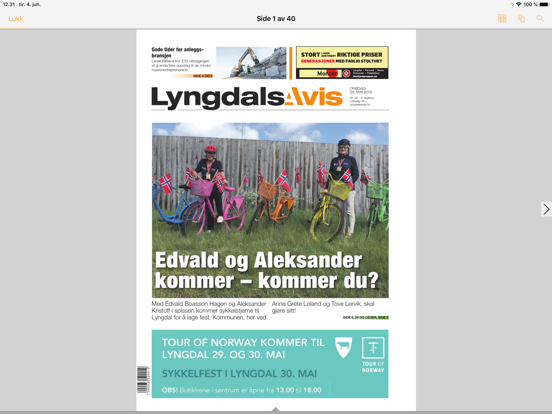 Screenshot #5 pour Lyngdals Avis eAvis