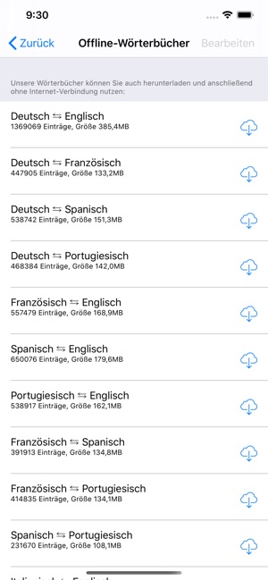 Dicionário Linguee na App Store