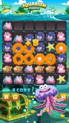 Game screenshot Рыбы Аквариум Головоломка Матч 3 игры hack