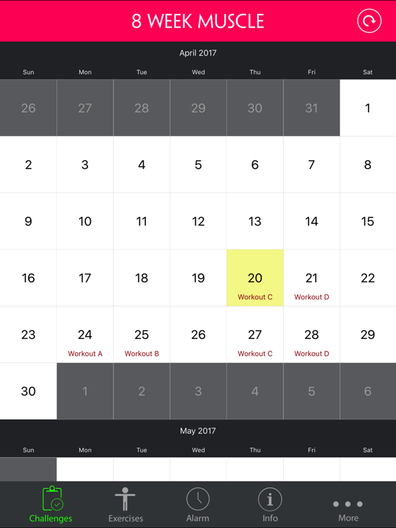 Screenshot #4 pour 8 Week Big And Bold Workout ~ Muscle Building