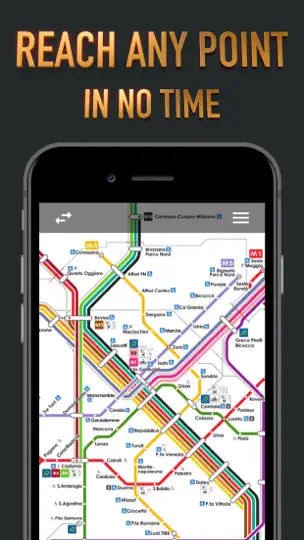 Milan Metro And Transport iPhone Ekran Görüntüsü 4