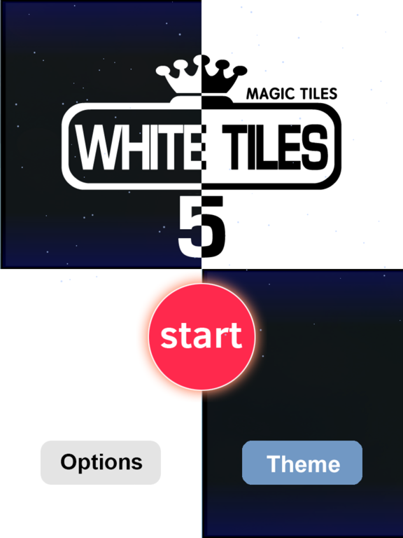 Piano White Tiles 5: Black & White Tiles Games