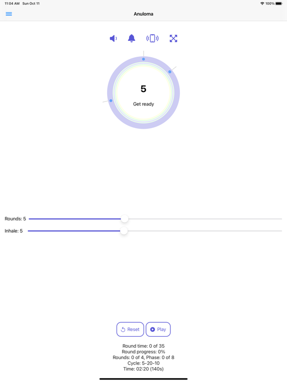 Screenshot #4 pour Anuloma Viloma Timer