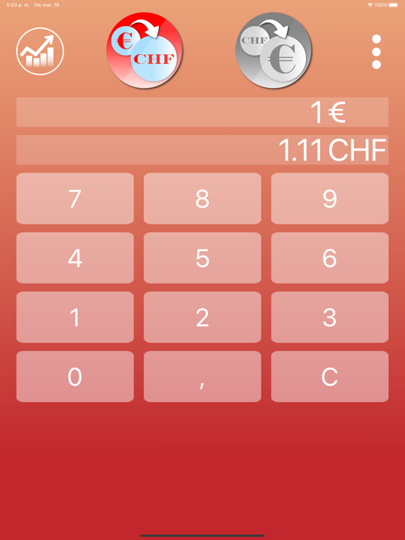 Télécharger Euro CHF suisse Convertisseur pour iPhone / iPad sur l'App  Store (Finance)