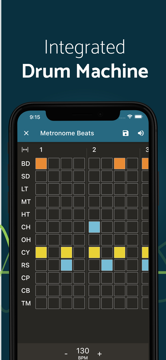 Metronome beats BPM counter