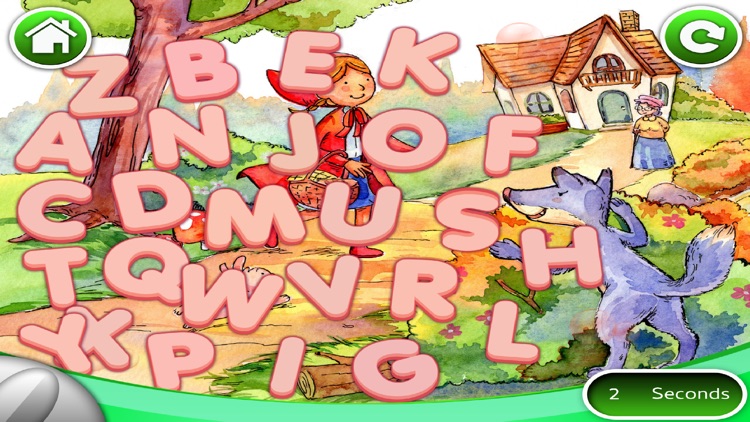 Little Red Riding Hood Alphabet Learning Game