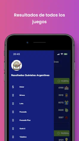 Game screenshot Quinielas Argentinas apk