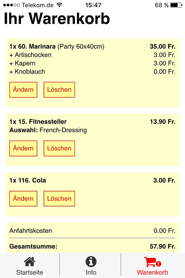 Pronto Pizza Konstanz screenshot 4