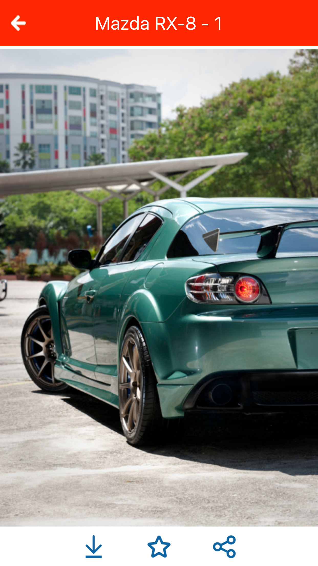 HD Car Wallpapers - Mazda Rx-8 Edition screenshot 5