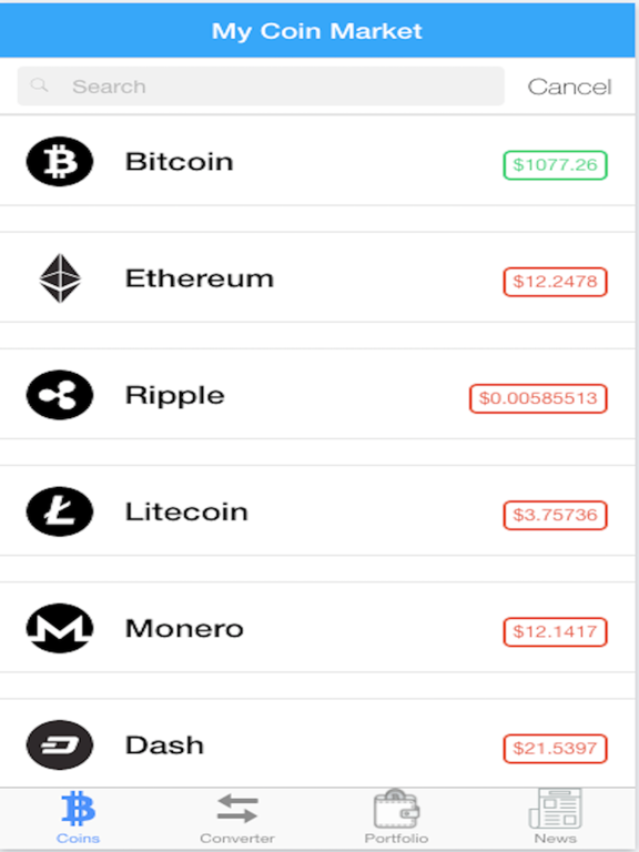 Screenshot #4 pour My Coin Market