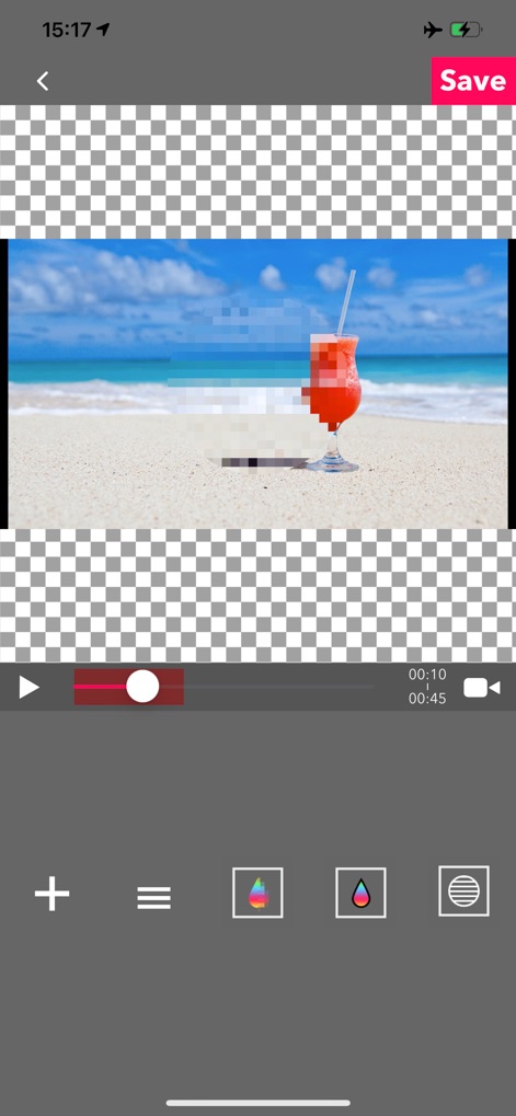 MovStash - Blur Video Editor - The intuitive timeline allows for temporal editing of blur effects, enabling users to add new blur areas precisely across video segments.