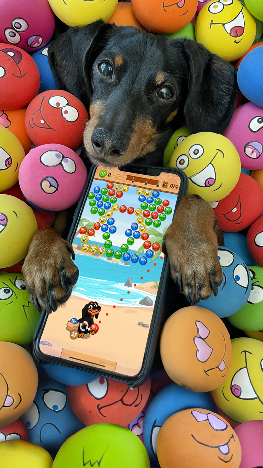 #1. Crusoe Squeaky Ball Bubble POP (iOS) 由: Cristian Cendon Marquez