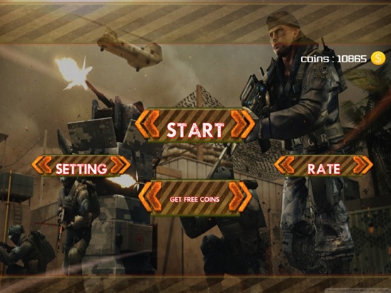 Gun Strike War iPad screenshot
