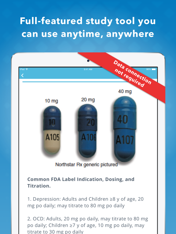 Prescription Drug Cards : Top 300 iPad screenshot