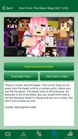 Game screenshot Featured Maps for Minecraft apk
