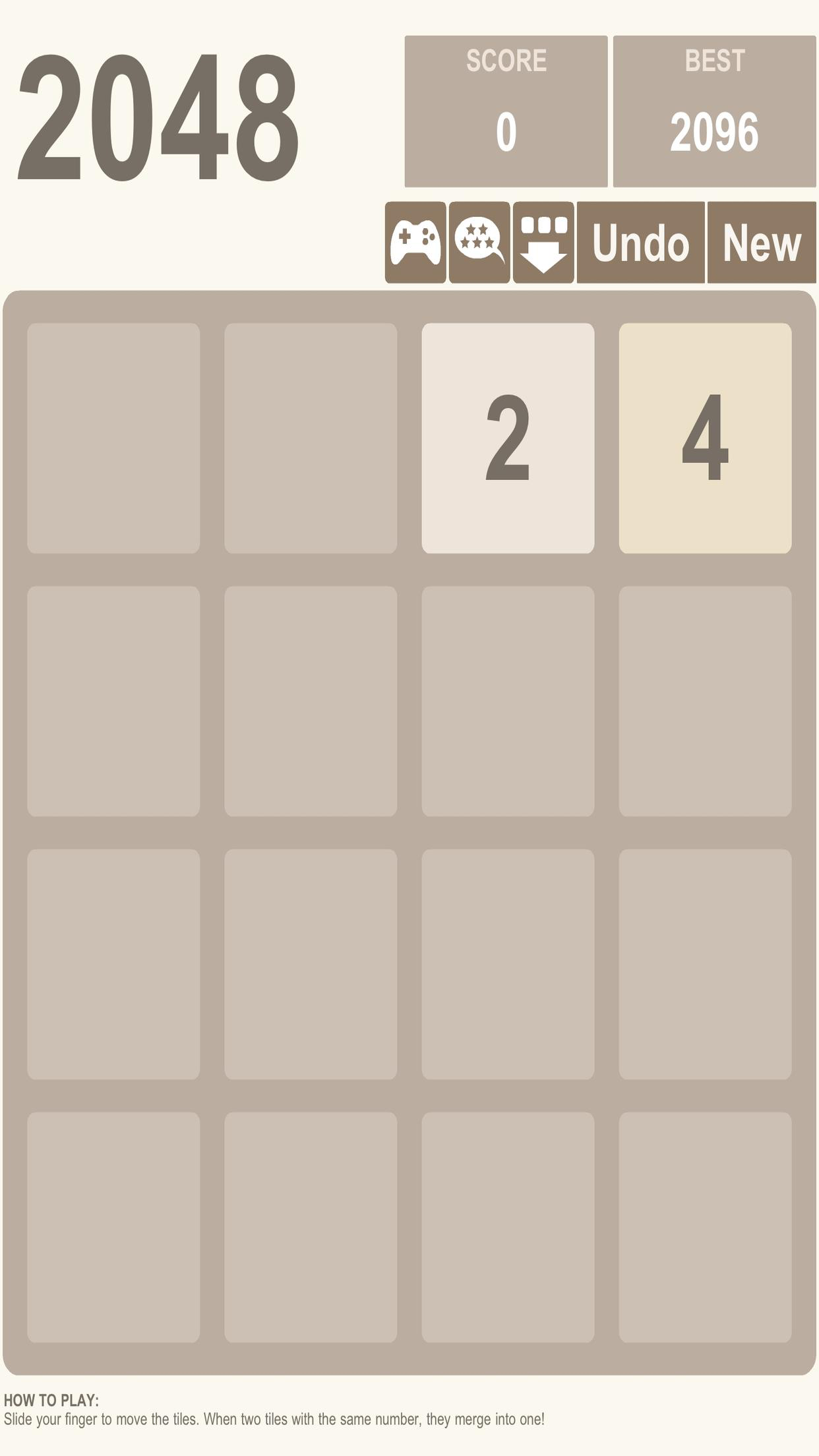 Classic Game 2048