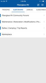 Fiberglass RV Owners Community screenshot