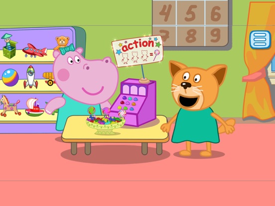 Screenshot #4 pour Jeu shopping Funny Shop Hippo