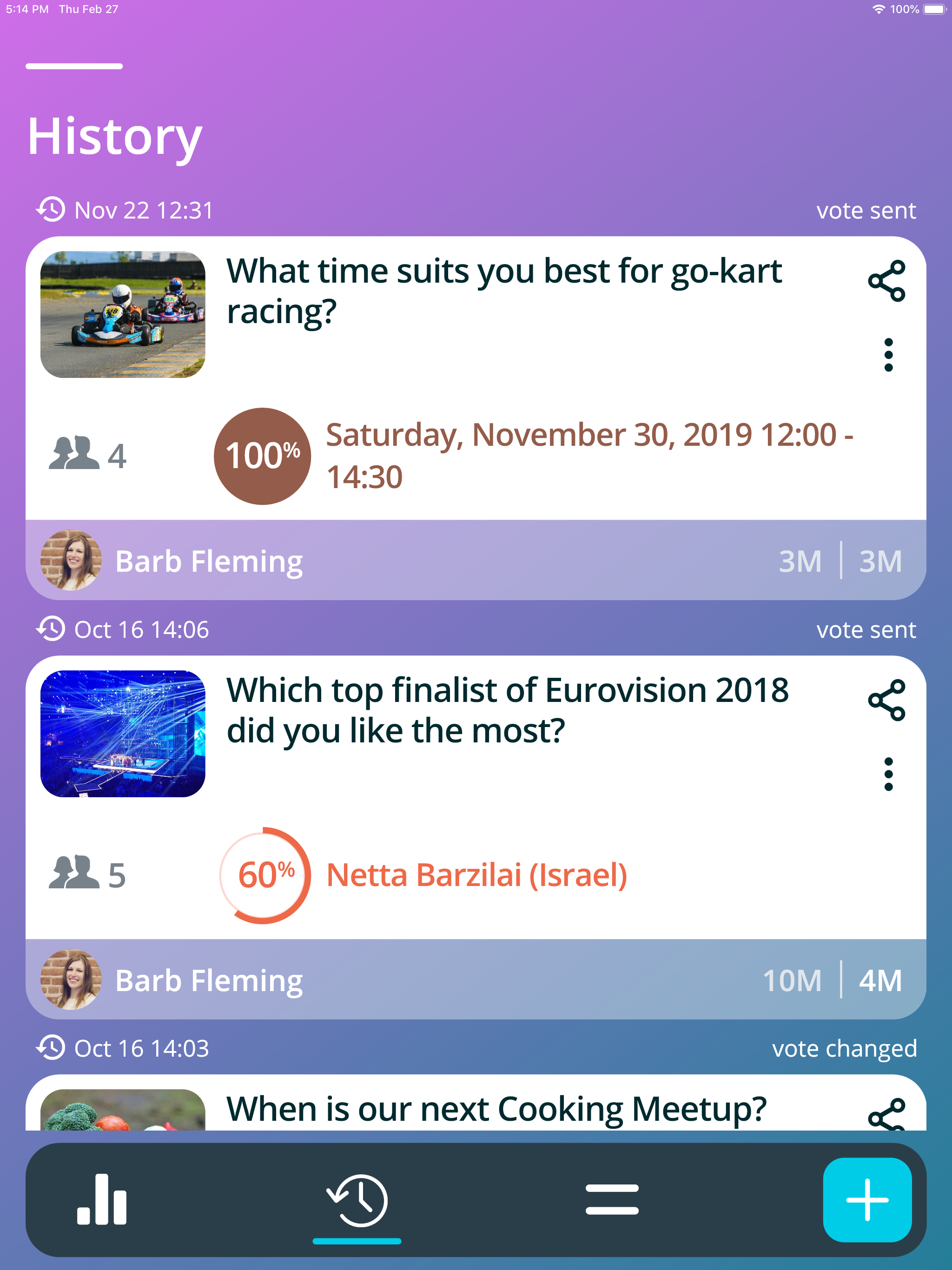 Poll For All - Create polls