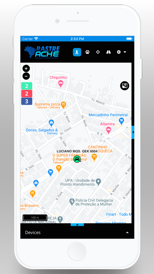 #2. Rastre ACHE Rastreamento (iOS) 由: Eliseu Pompeo