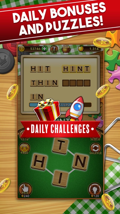 Word Collect Word Games Puzzle screenshot-0
