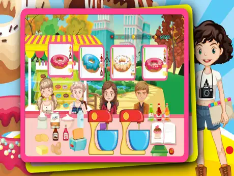 Donut Maker Shop Game