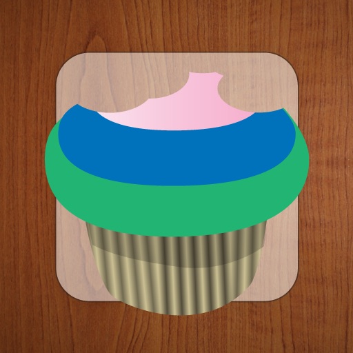 Cupcakes Shop Matching Light Icon
