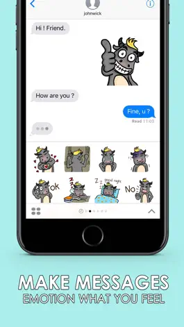 Game screenshot Super Buff สติกเกอร์ สำหรับ iMessage apk