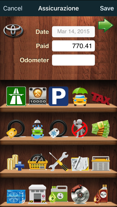 myFuelLog: Car Maintenance Screenshot
