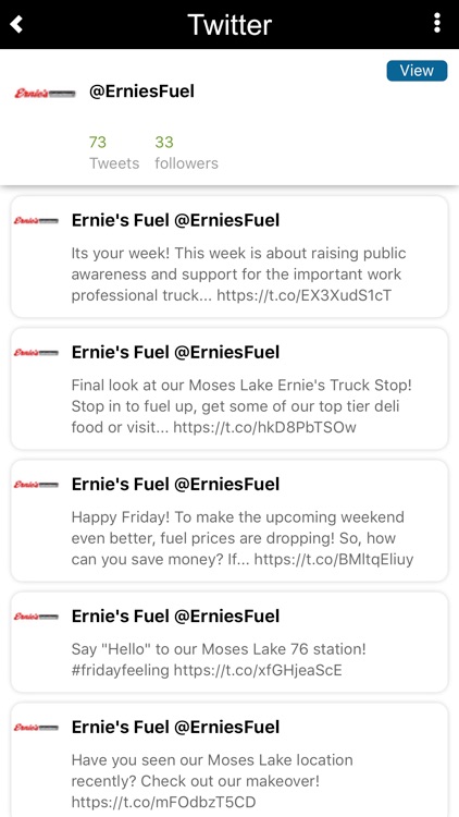 Ernies Fueling Network