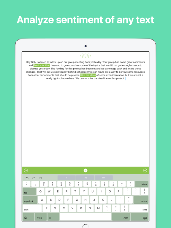 Screenshot #2 for Sent-iments