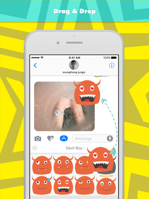 Screenshot #4 pour Devil Boy stickers by O  Jungio