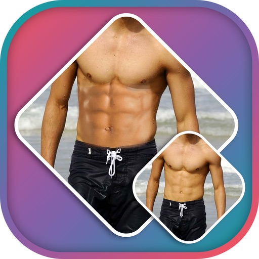 Six Pack Abs Photo Editor -Six Pack Abs Sticker Icon