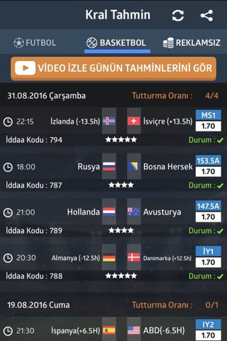 Kral Tahmin - İddaa Tahminleri Ücretsiz screenshot 2