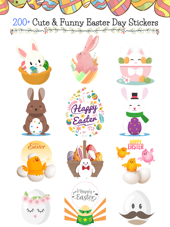 Screenshot #4 pour Cute & Funny Happy Easter Day