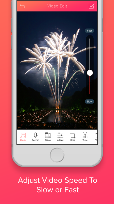 VLiiNG – Video Editor Fast Trim, Text & Music iPhone screenshot 2 - Photo & Video app