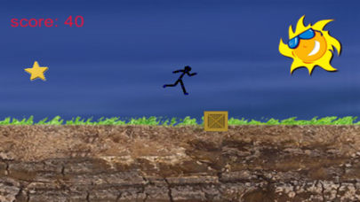 Screenshot #2 pour Cartoon Stickman: Jump And Run On Road