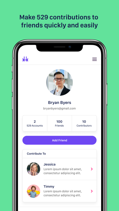 Hadley: Your 529 Plan App Screenshot