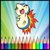 Coloring Book Monsters Cute Game