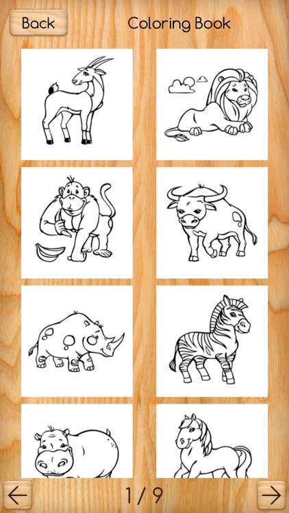 Kids Coloring Book - Cars & Princess